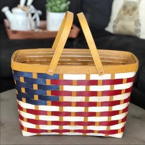 ***SOLD*** 2020 Handled Tote Flag basket